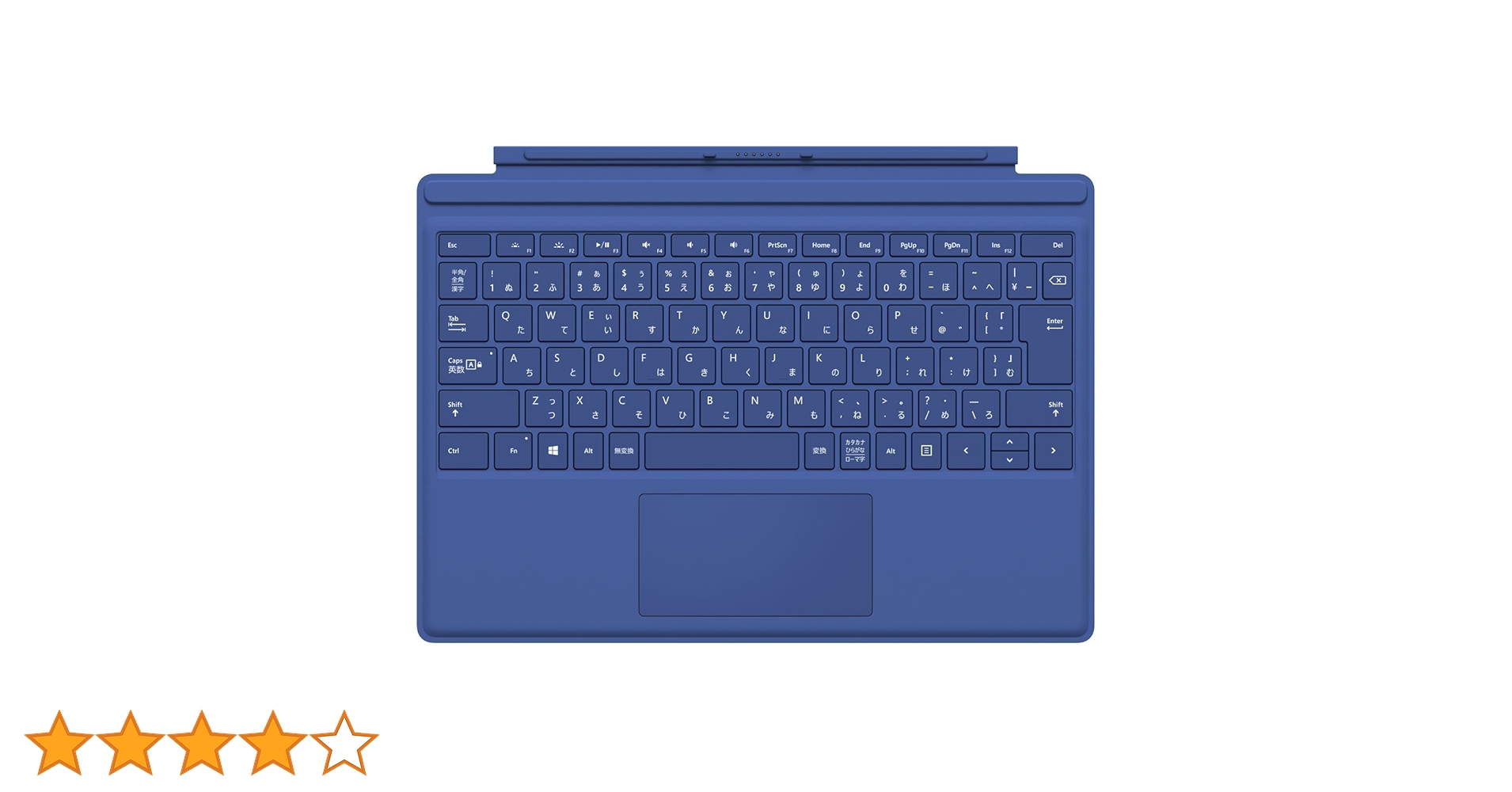 Amazon.co.jp: QC7-00072 Surface Pro 4 タイプ カバー ブルー